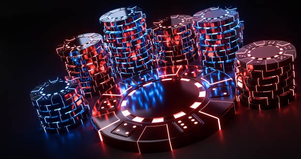 Live number draw studio at gladiator88 with transparent ball machine and red digit display